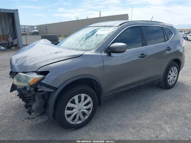 2016 Nissan ROGUE S VIN 5N1AT2MT3GC861673 фото 2
