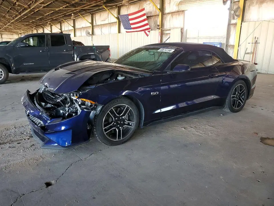1FATP8FF8J5172578 — 2018 Ford Mustang, Передняя часть, фото до ремонта
