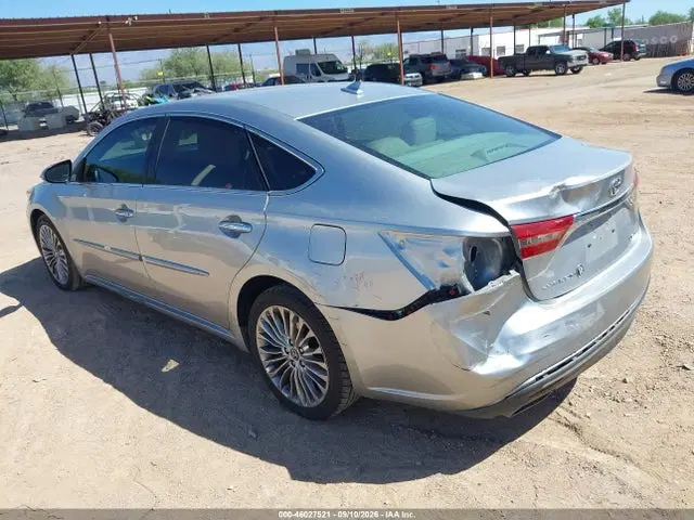 2016 Toyota AVALON LIMITED VIN 4T1BK1EB1GU213346 фото 3
