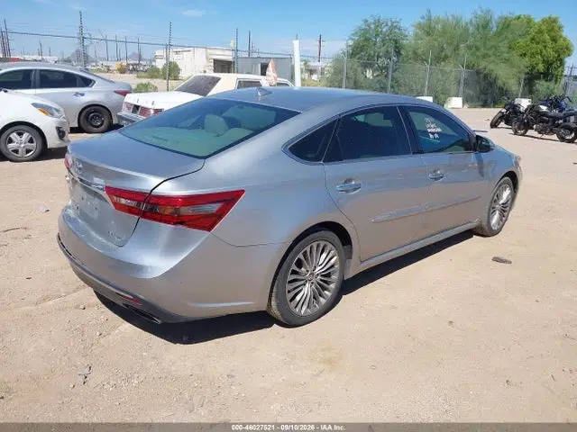 2016 Toyota AVALON LIMITED VIN 4T1BK1EB1GU213346 фото 4