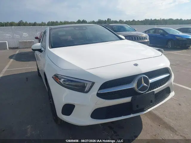 WDD3F4HB7KJ085267 — 2019 Mercedes-Benz A 250 4MATIC, Передняя часть слева (Left Front), фото до ремонта