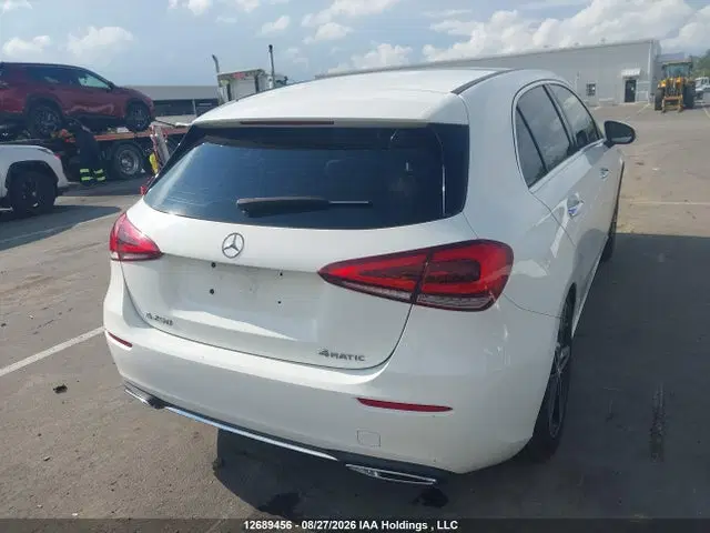 2019 Mercedes-Benz A 250 4matic VIN WDD3F4HB7KJ085267 фото 4
