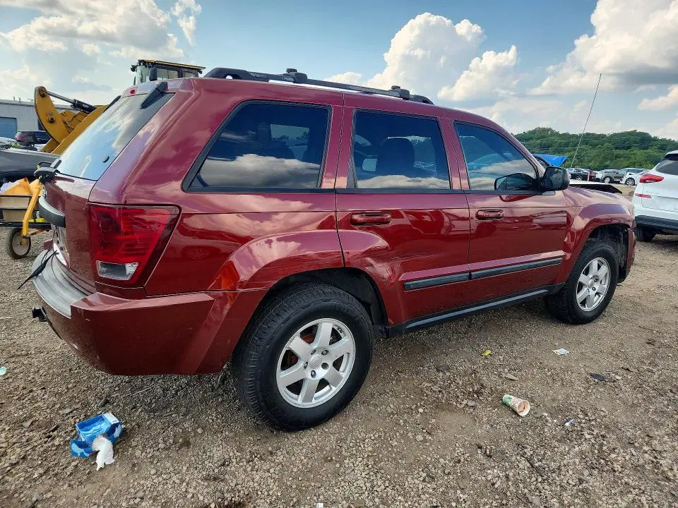 2008 JEEP GRAND CHEROKEE VIN 1J8GR48K28C220812 фото 3