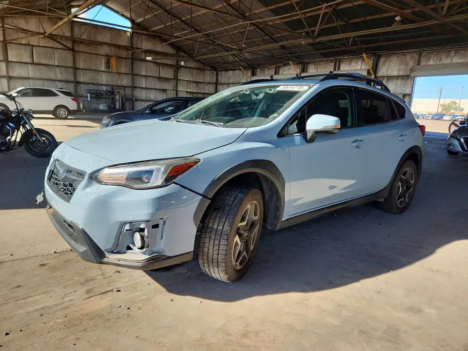 JF2GTANC8LH235798 — 2020 Subaru Crosstrek, Задняя часть, фото до ремонта