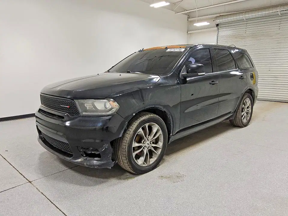 1C4RDHDG0KC650501 — 2019 Dodge Durango, Задняя часть, фото до ремонта