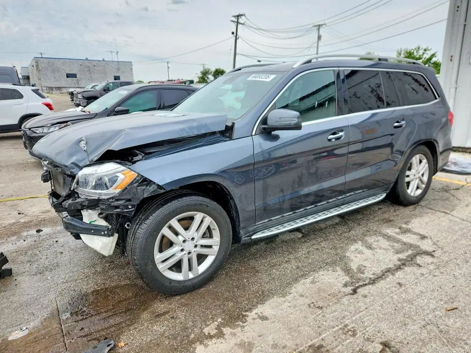 4JGDF6EE8FA585819 — 2015 Mercedes-Benz GL, Передняя часть, фото до ремонта