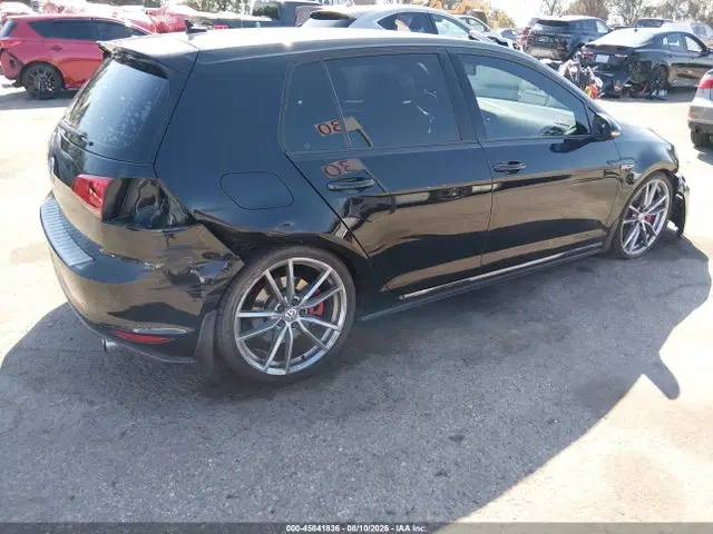 2017 Volkswagen Golf Gti Autobahn 4-door/s 4-door/se 4-door/sport 4-door VIN 3VW4T7AU6HM072880 фото 4