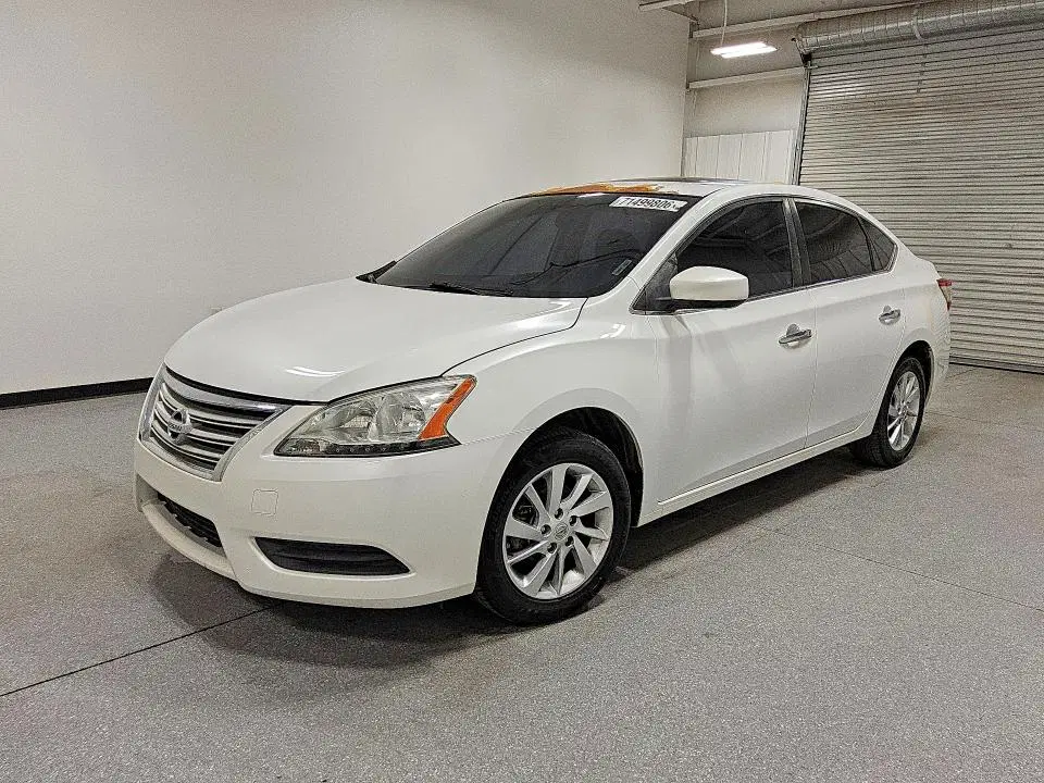 3N1AB7AP2FY368636 — 2015 Nissan Sentra, Мелкие вмятины и царапины, фото до ремонта