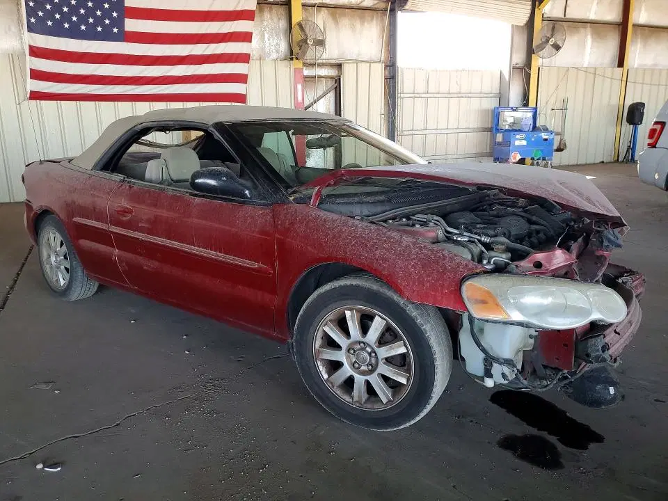 2004 CHRYSLER SEBRING VIN 1C3EL75R14N269120 фото 4