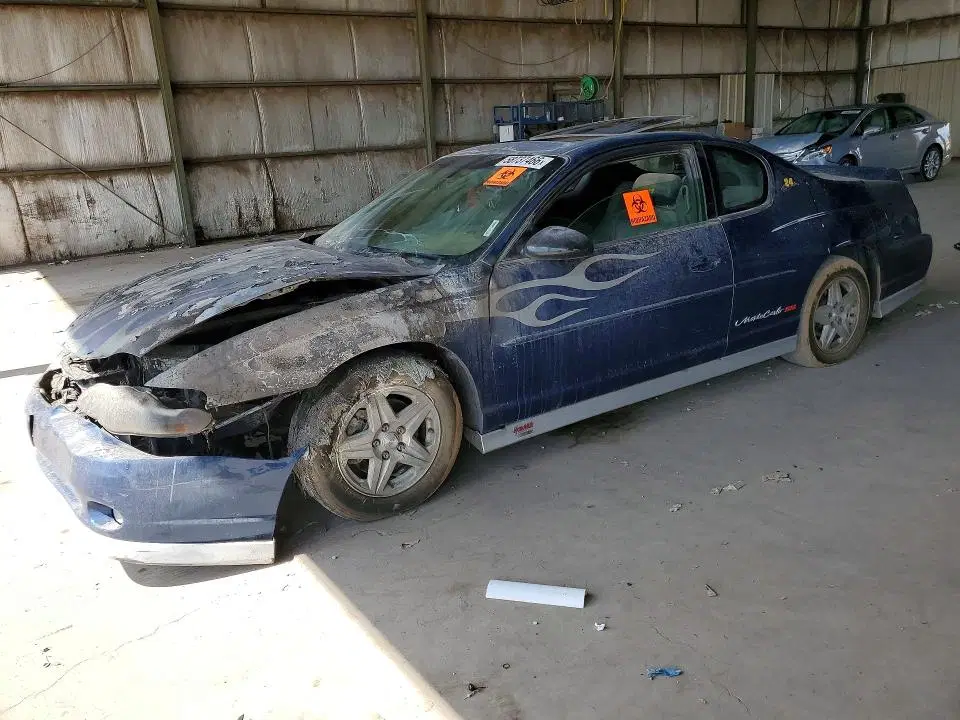 2G1WX12K439331614 — 2003 Chevrolet Monte Carlo, BURN - ENGINE, фото до ремонта