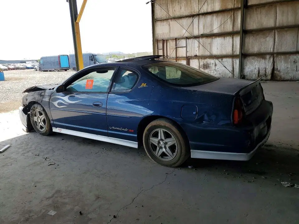 2003 CHEVROLET MONTE CARLO VIN 2G1WX12K439331614 фото 3