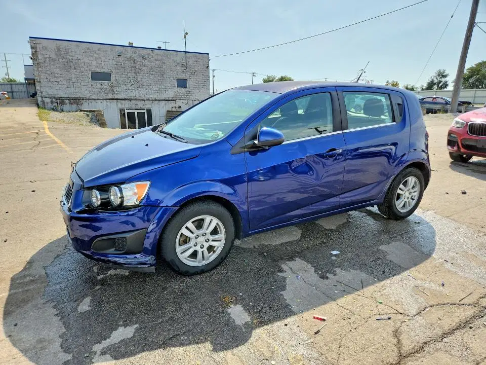 1G1JC6SH9E4220876 — 2014 Chevrolet Sonic, Передняя часть, фото до ремонта