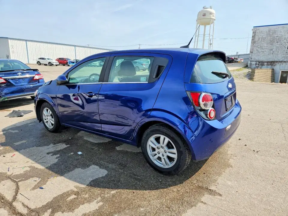 2014 CHEVROLET SONIC VIN 1G1JC6SH9E4220876 фото 3