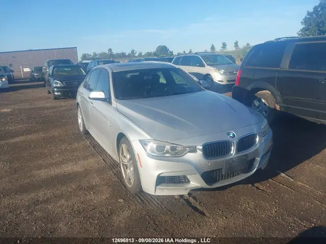 WBA3B9C54EP458297 — 2014 BMW 335 XI, Water, фото до ремонта