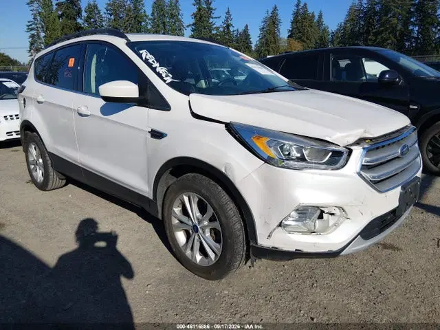 1FMCU9HD3JUA31827 — 2018 Ford Escape SEL, Биологическая или химическая опасность (Biohazard), фото до ремонта