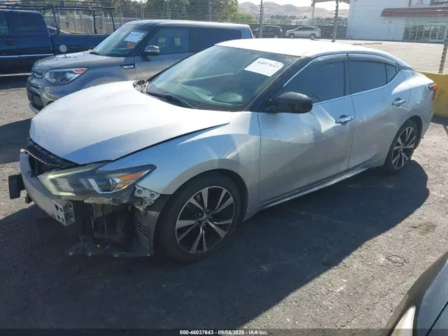 2018 Nissan Maxima 3.5 S VIN 1N4AA6AP7JC389502 фото 2