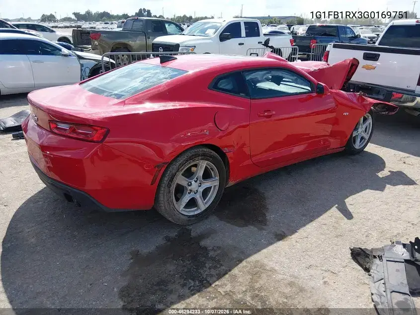 2016 Chevrolet Camaro 1Lt VIN 1G1FB1RX3G0169751 фото 4