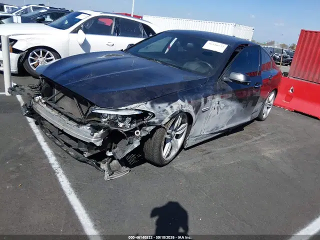 2014 BMW 535i VIN WBA5B1C56ED483570 фото 2