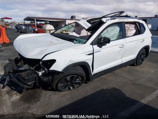2024 Volkswagen TAOS SE VIN 3VVEX7B24RM026007 фото 3