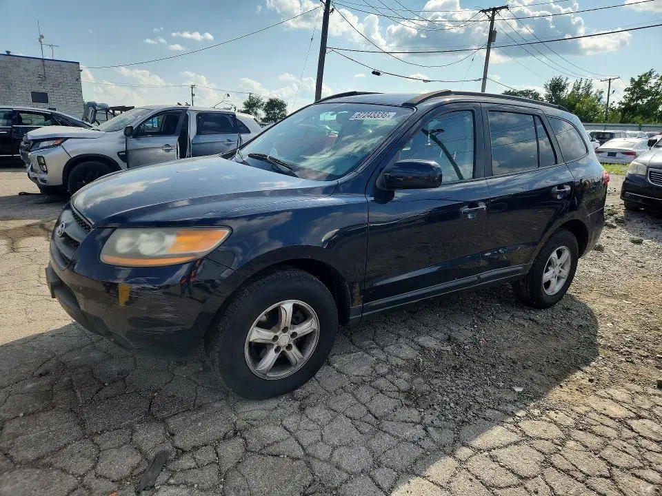 5NMSG13D88H157280 — 2008 Hyundai Santa FE, Передняя часть, фото до ремонта
