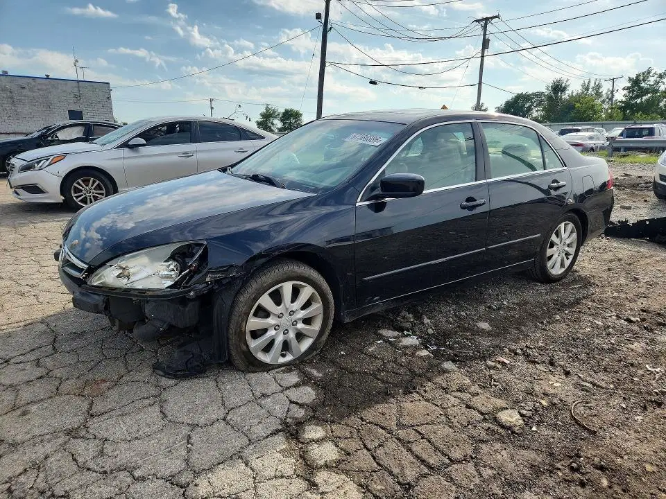 2006 HONDA ACCORD VIN 1HGCM66536A060995 фото 2