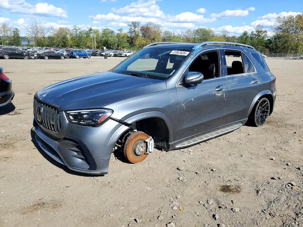 4JGFB6BB9RB105719 — 2024 Mercedes GLE, передняя часть, фото до ремонта