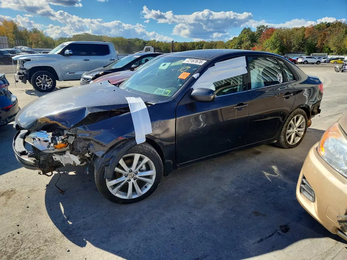 JF1GE616X8H517721 — 2008 Subaru Impreza, передняя часть, фото до ремонта