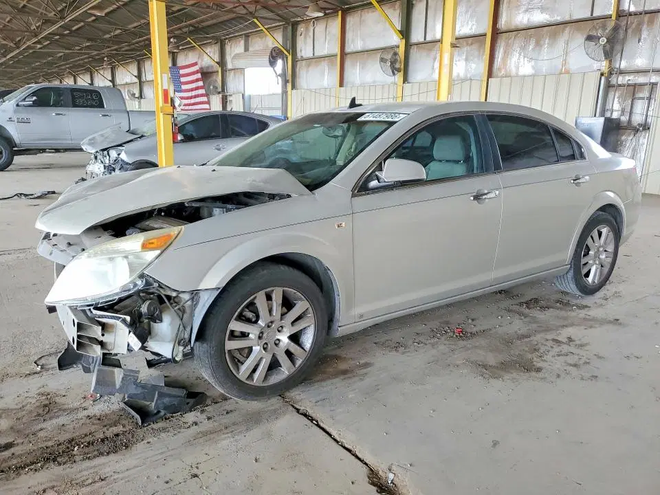 1G8ZV57B39F195321 — 2009 Saturn Aura, FRONT END, фото до ремонта