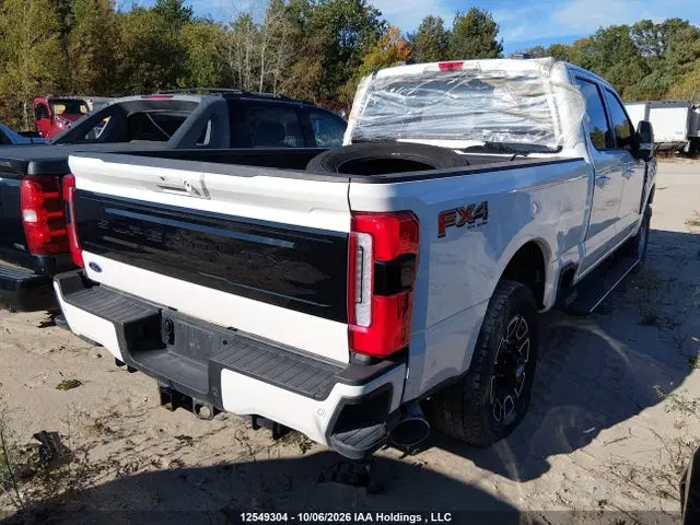 2025 Ford F-250 Platinum VIN 1FT8W2BTXSED12496 фото 4