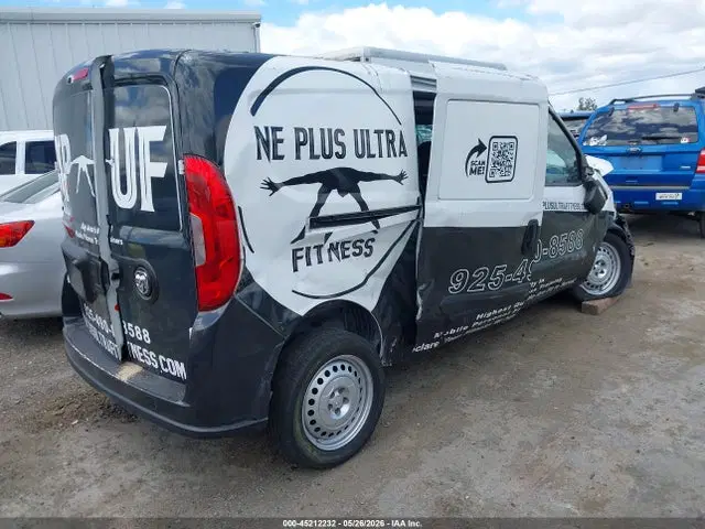 2022 RAM Promaster City Cargo Van VIN ZFBHRFAB4N6Y26451 фото 4