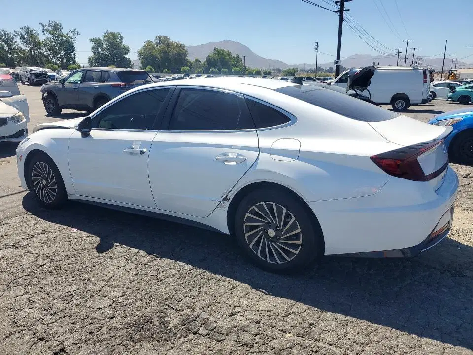 2021 Hyundai SONATA HYBRID VIN KMHL34JJXMA018939 фото 2
