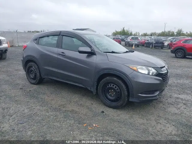 3CZRU6H3XJM106509 — 2018 Honda HR-V LX, Задняя часть (Rear), фото до ремонта