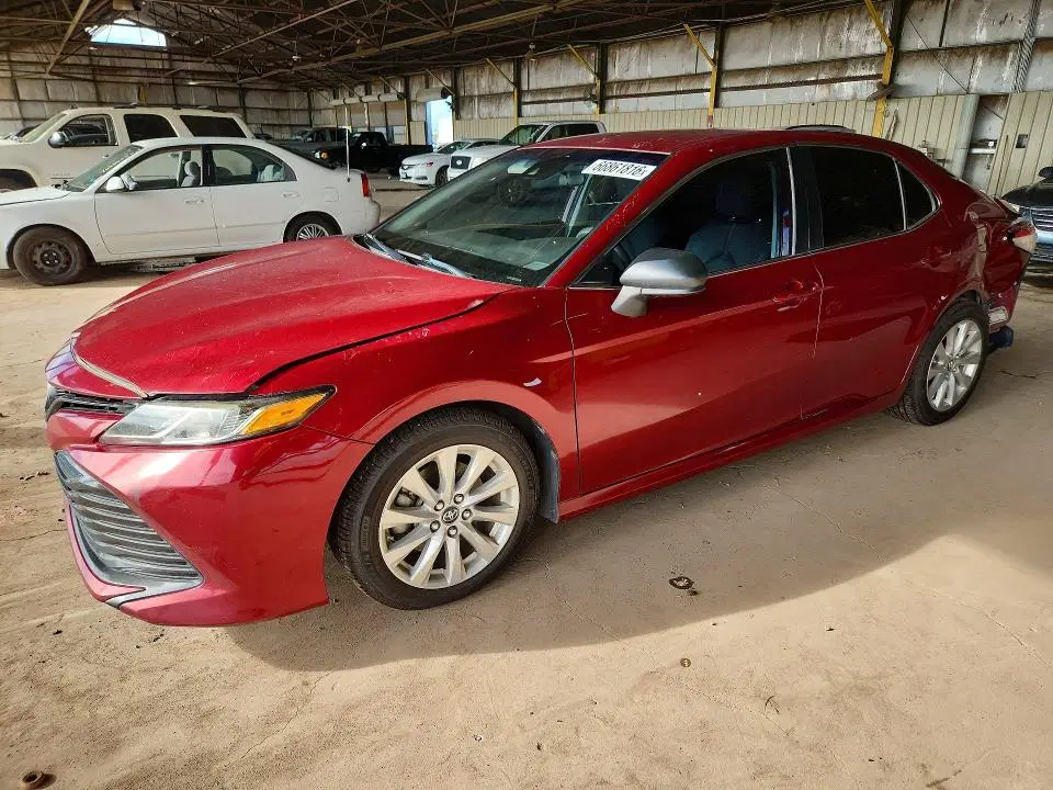 4T1B11HK2KU785145 — 2019 Toyota Camry, Задняя часть, фото до ремонта
