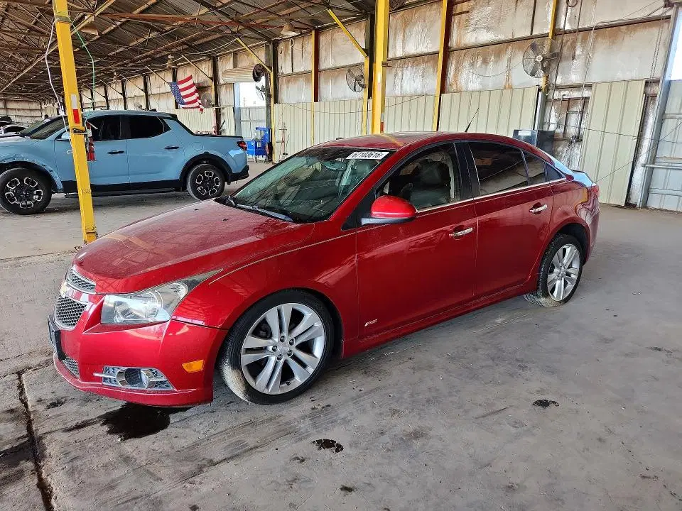 1G1PG5SB4D7164038 — 2013 Chevrolet Cruze, FRONT END, фото до ремонта