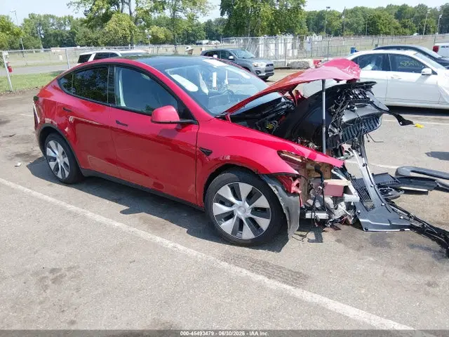7SAYGDEE3PF699472 — 2023 Tesla Model Y, Передняя часть (Front End), фото до ремонта
