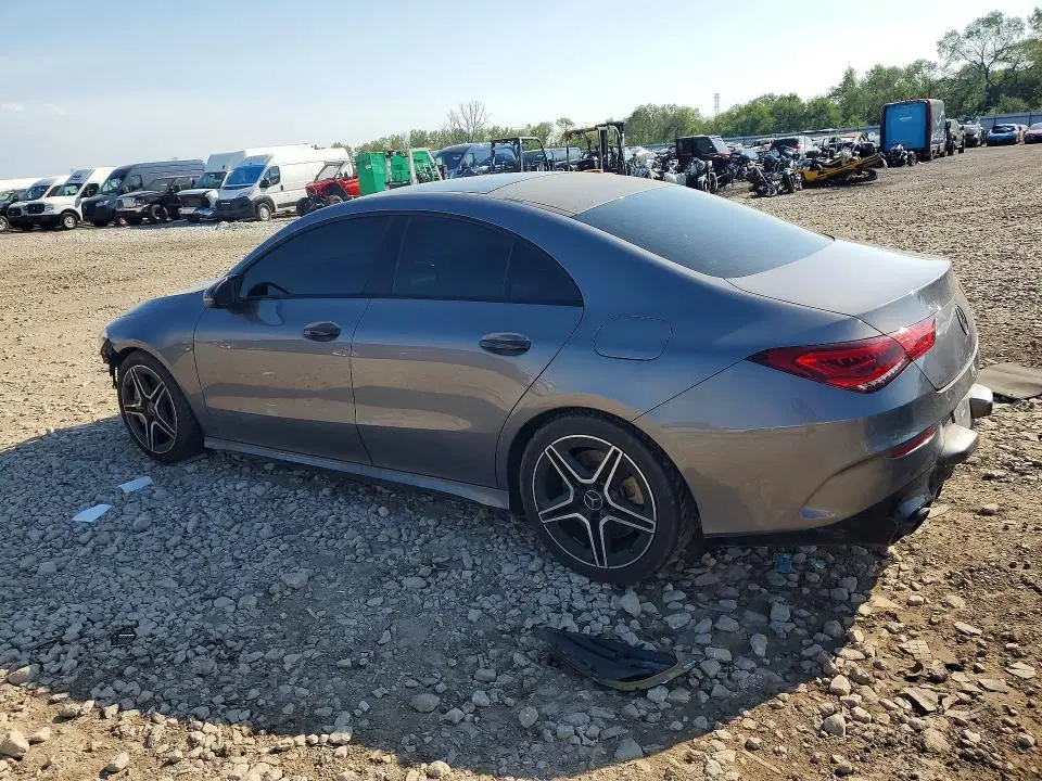 2021 MERCEDES-BENZ CLA VIN W1K5J5BB4MN222411 фото 2