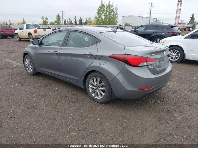 2014 Hyundai Elantra Se/sport/limited VIN 5NPDH4AE8EH510151 фото 3