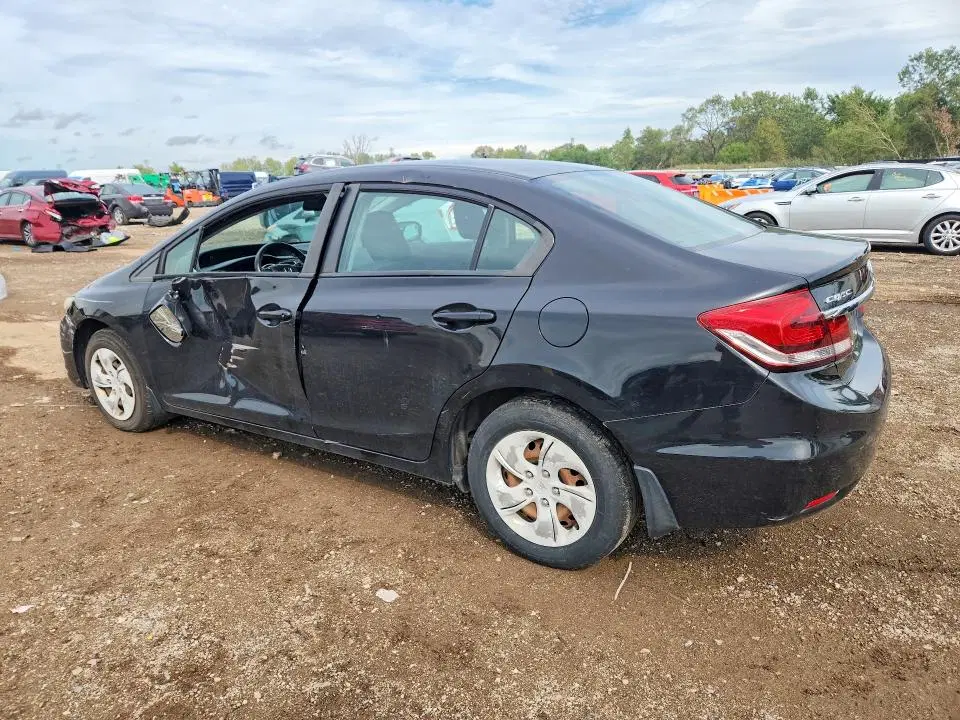 2015 HONDA CIVIC VIN 19XFB2F52FE005297 фото 2