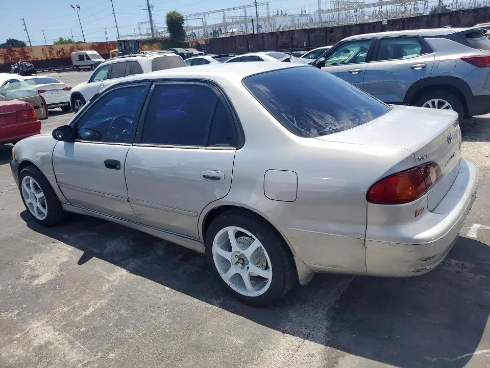 2002 TOYOTA COROLLA VIN 1NXBR12E12Z655160 фото 2