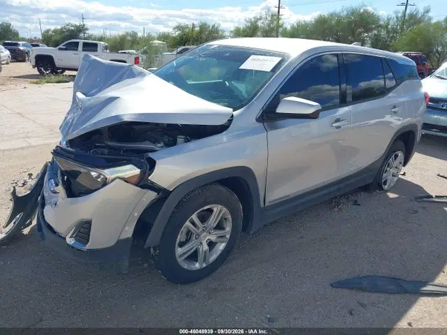 2020 GMC Terrain Fwd Sle VIN 3GKALMEV5LL132674 фото 2