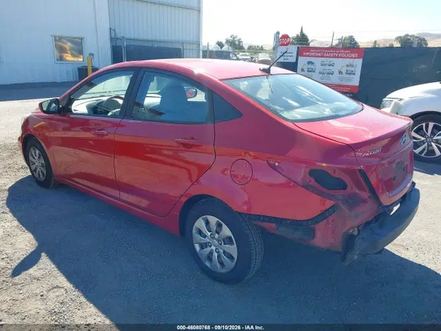 2017 Hyundai ACCENT SE VIN KMHCT4AE1HU244116 фото 3