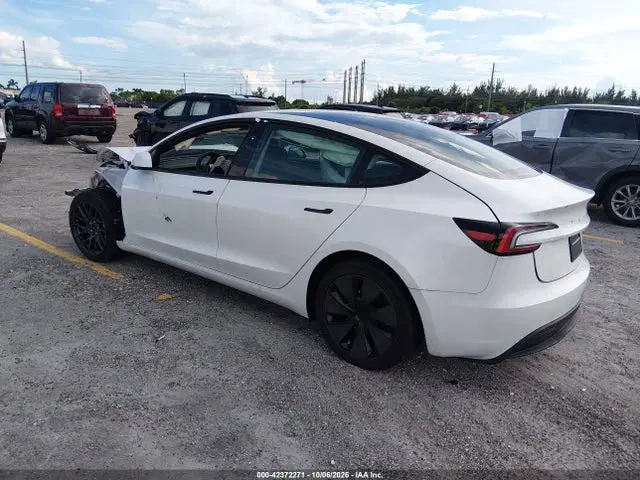 2025 Tesla Model 3 Long Range Rear-wheel Drive VIN 5YJ3E1EA6SF926459 фото 3