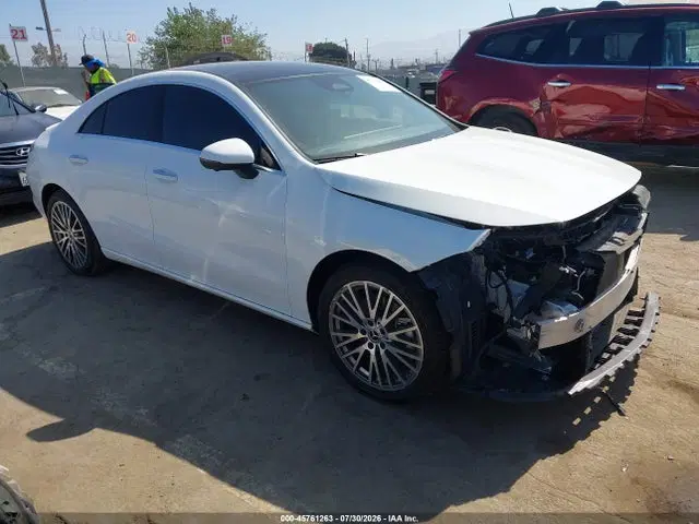 W1K5J4GB0SN553132 — 2025 Mercedes-Benz Cla 250 Coupe, Передняя часть, фото до ремонта