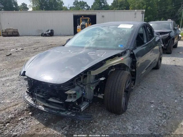 2026 Tesla Model 3 Performance All-wheel Drive VIN 5YJ3E1ET7TF179053 фото 2