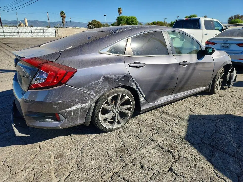 2020 Honda Civic VIN 2HGFC2F83LH541037 фото 3