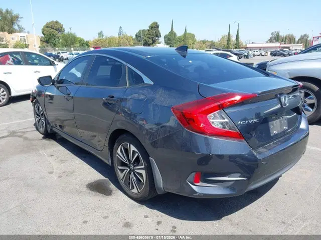 2018 Honda Civic Ex-t VIN JHMFC1F3XJX004976 фото 3