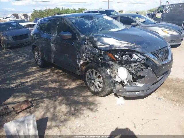 JN1BJ1AW5NW470367 — 2022 Nissan Rogue Sport S AWD Xtronic Cvt, Передняя часть (Front End), фото до ремонта