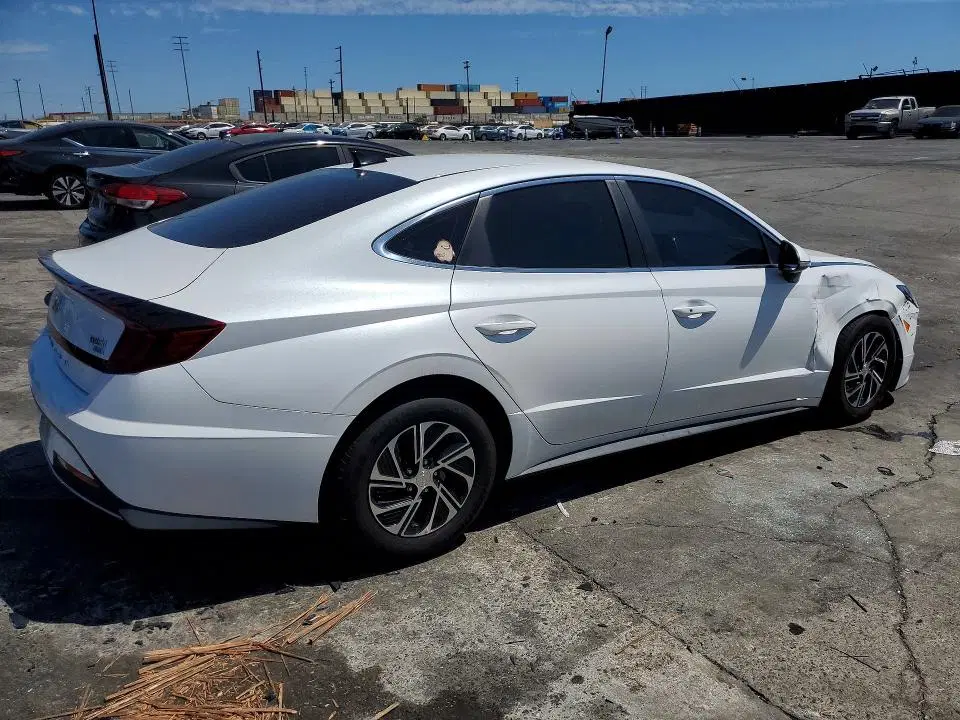 2021 HYUNDAI SONATA HYBRID VIN KMHL24JJ7MA036155 фото 3