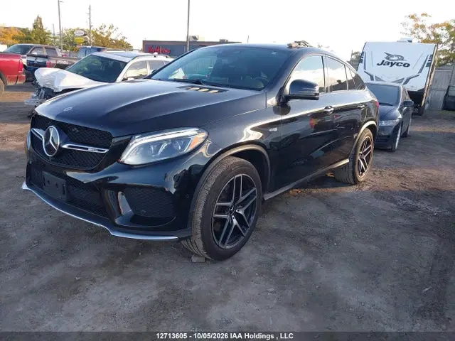 2019 Mercedes-Benz Gle Coupe 43 Amg VIN 4JGED6EB8KA137364 фото 2