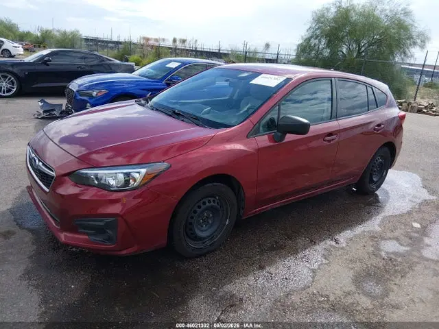 2017 Subaru Impreza 2.0i VIN 4S3GTAA60H3721086 фото 2